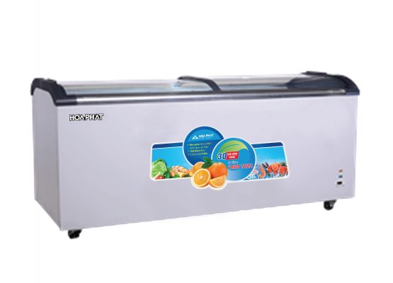 TỦ ĐÔNG CÁNH KÍNH HÒA PHÁT 355 LÍT HCF 680S1PĐG.N