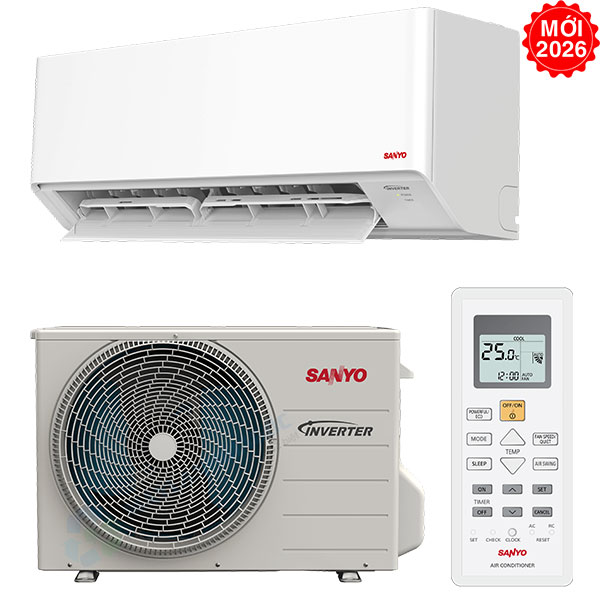 Máy lạnh Sanyo Inverter 2 HP SO/SI-18TSJIVND