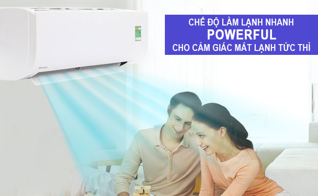 Chế độ làm lạnh nhanh Powerful