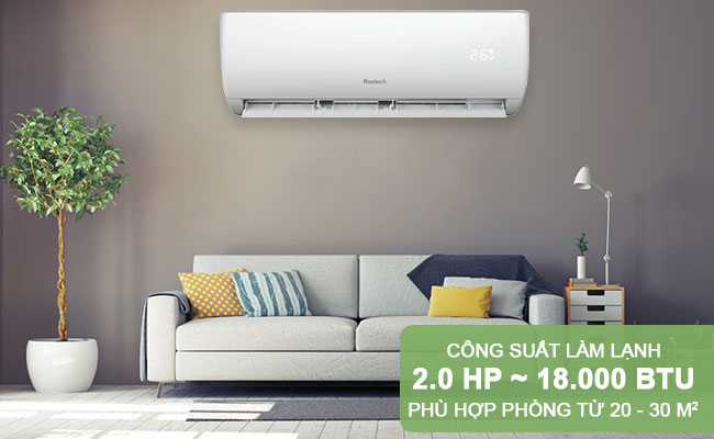 Máy lạnh reetech 2.0 HP RT18-TA-A