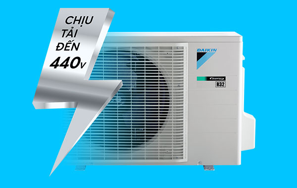 Máy lạnh Daikin Inverter 1 HP FTKZ25VVMV - Bảo vệ bo mạch khi điện áp thay đổi