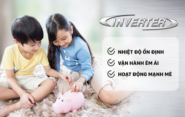 Máy lạnh Daikin Inverter 1.5 HP FTKB35WAVMV - Công nghệ Inverter tiết kiệm điện