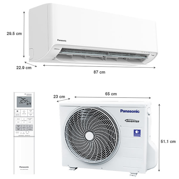 Máy lạnh Panasonic Inverter 1 HP CU/CS-U9XKH-8 - được nhập khẩu nguyên chiếc từ Malaysia