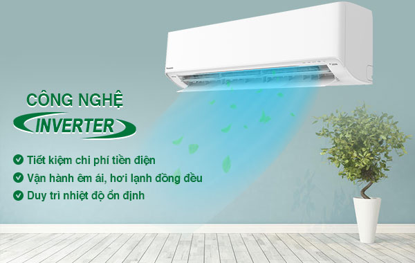 Máy lạnh Panasonic Inverter 1.5 HP CU/CS-U12XKH-8 - Công nghệ Inverter tiết kiệm điện