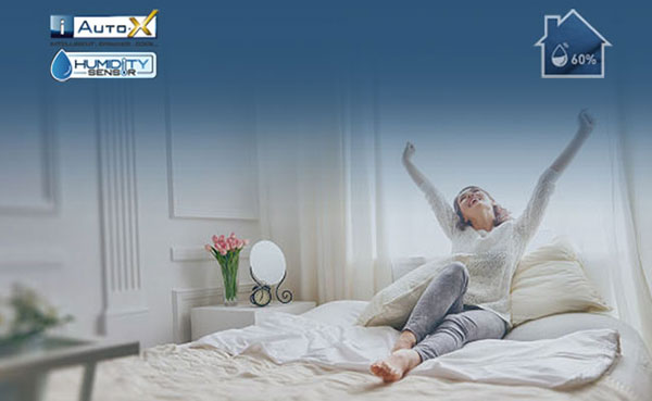 Máy lạnh Panasonic Inverter 1.5 HP CU/CS-U12XKH-8 - Chế độ iAuto-X và cảm biến độ ẩm Humidity Sensor