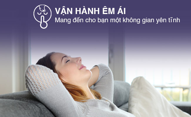 Máy lạnh Sharp AH-X12XEW - Vận hành êm ái