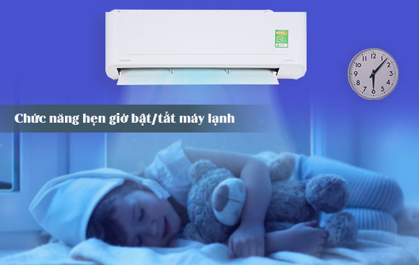 Máy lạnh Toshiba Inverter 2 HP RAS-H18C4KCVG-V - Chức năng hẹn giờ tắt máy